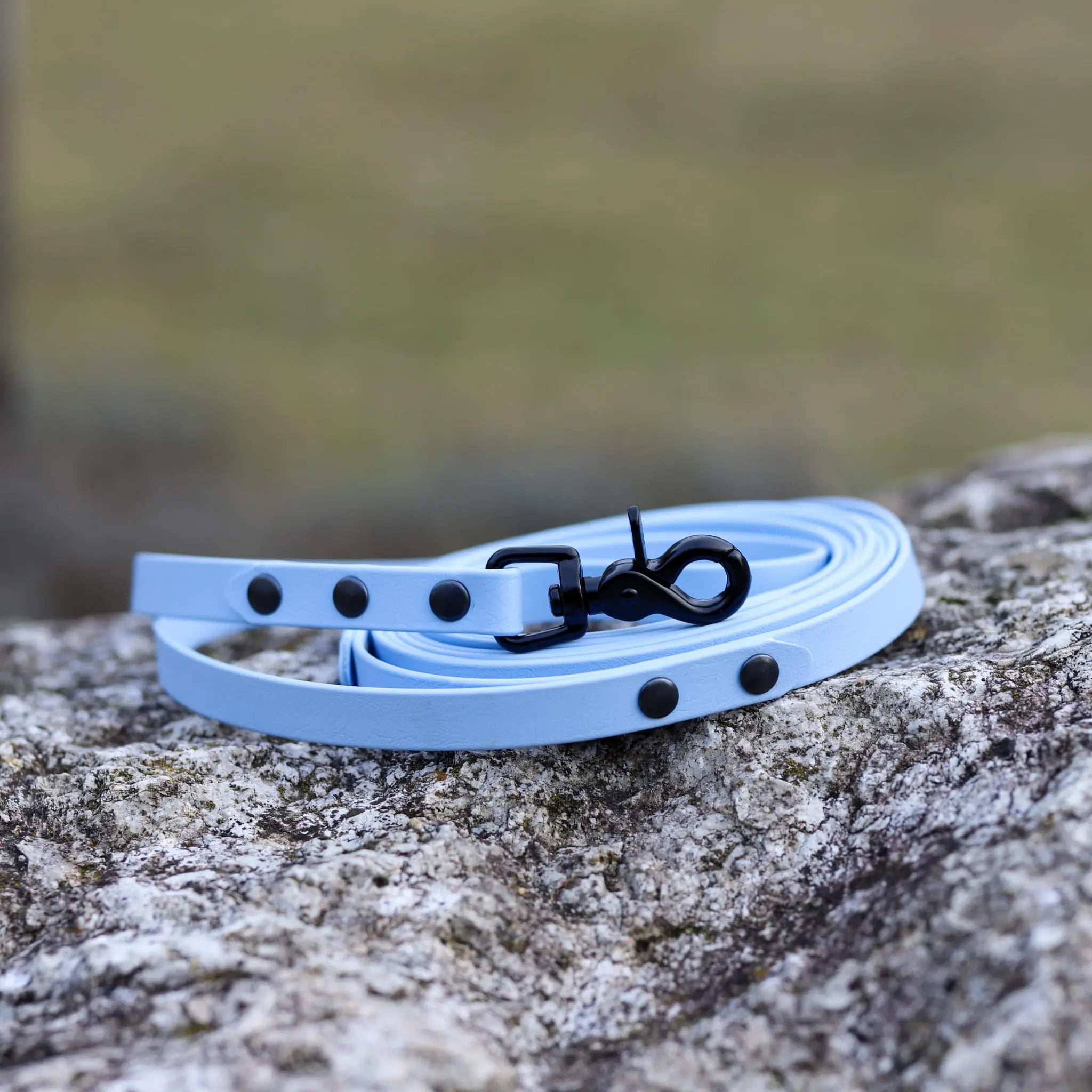 Smycz BioThane Ice Blue Co Collar