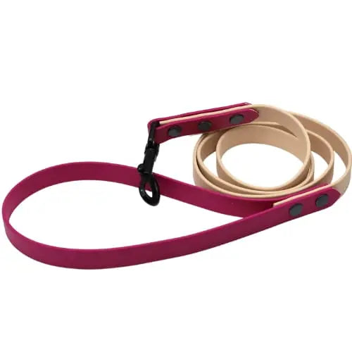 Smycz BioThane Almond Beige Co Collar