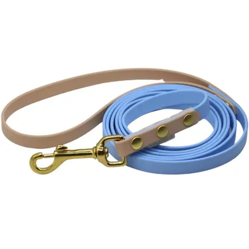 Smycz BioThane Ice Blue Co Collar
