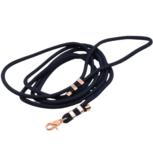 Smycz miejska linowa Navy Blue Co collar