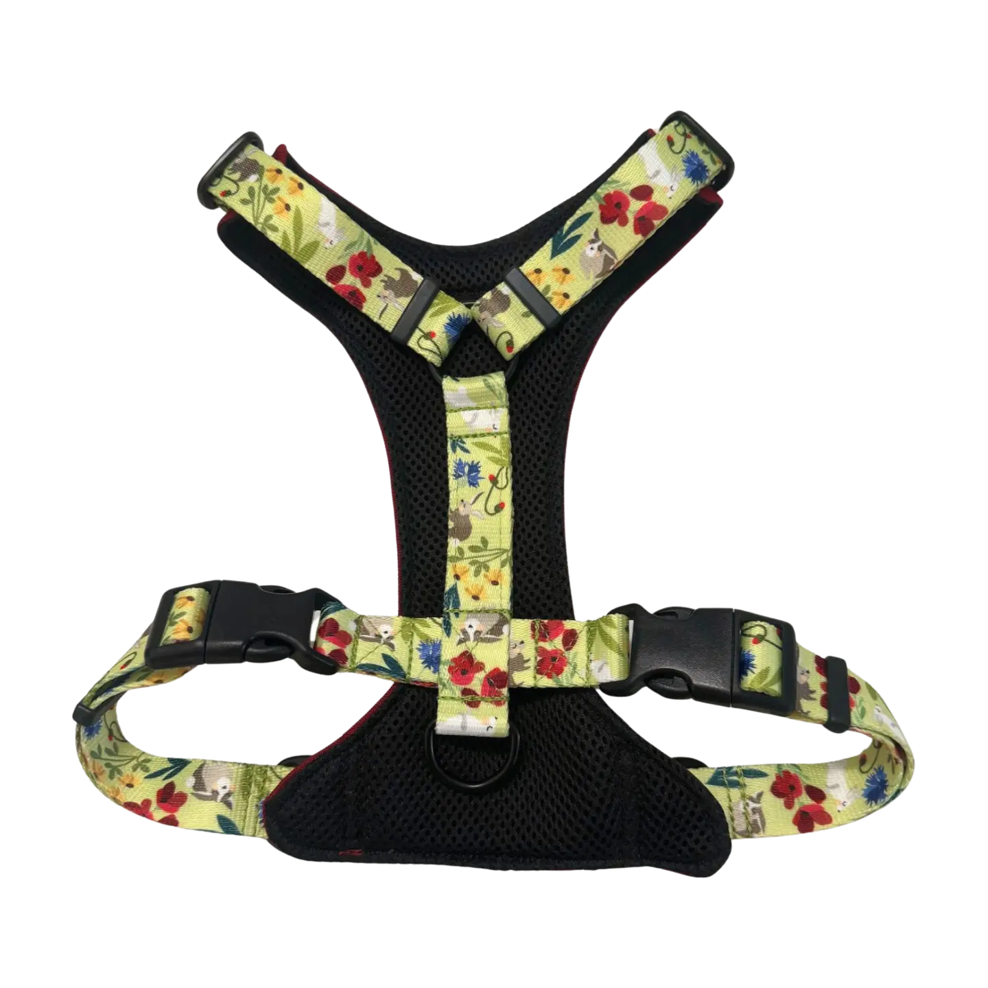 Szelki bezuciskowe Zające na łące psistań