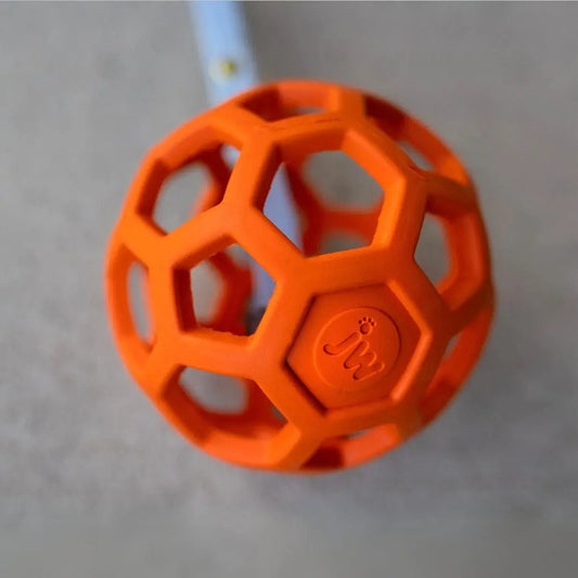 Piłka ażurowa do aportu M - 11,5 cm, HOL-EE ROLLER / różne kolory BURA