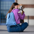 Załaduj obraz do przeglądarki galerii, Bura Torba 2w1 denim DOG / blue jeans BURA
