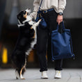 Załaduj obraz do przeglądarki galerii, Bura Torba 2w1 Royal dog / granat BURA