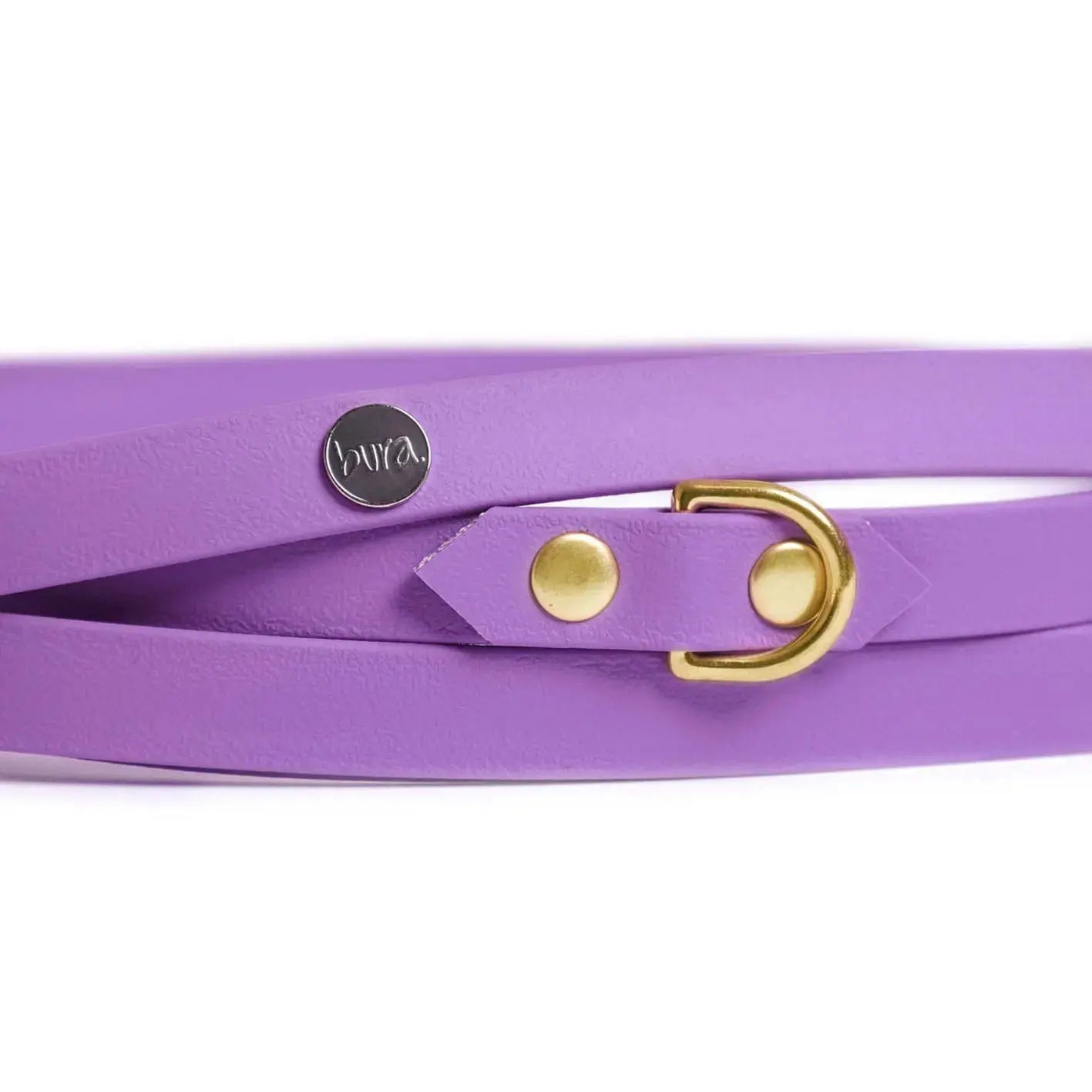 Smycz przepinana multifunkcyjna z Biothane dla psa, jasny fioletowy / FURRY tale BURA