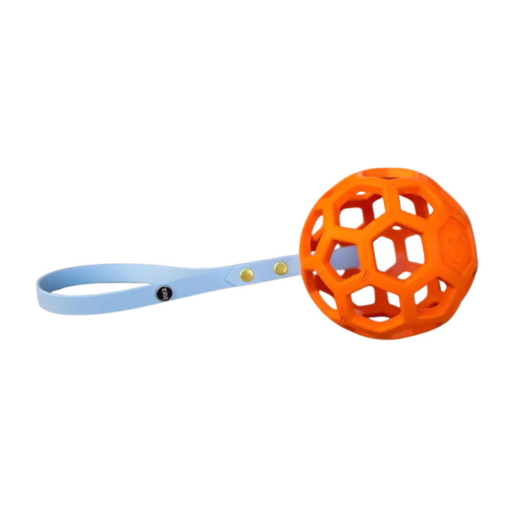 Piłka ażurowa do aportu M - 11,5 cm, HOL-EE ROLLER / różne kolory BURA