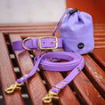 Załaduj obraz do przeglądarki galerii, Obroża na sprzączkę dla psa, jasny fioletowy / FURRY tale BURA