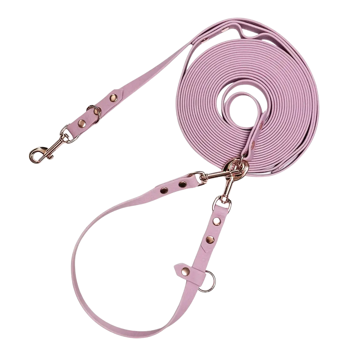 Linka treningowa dla psa z taśmy HEXA, liliowy BURA