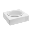 Załaduj obraz do przeglądarki galerii, Miska dla psa SOLO CERAMIC biała Bowl & Bone
