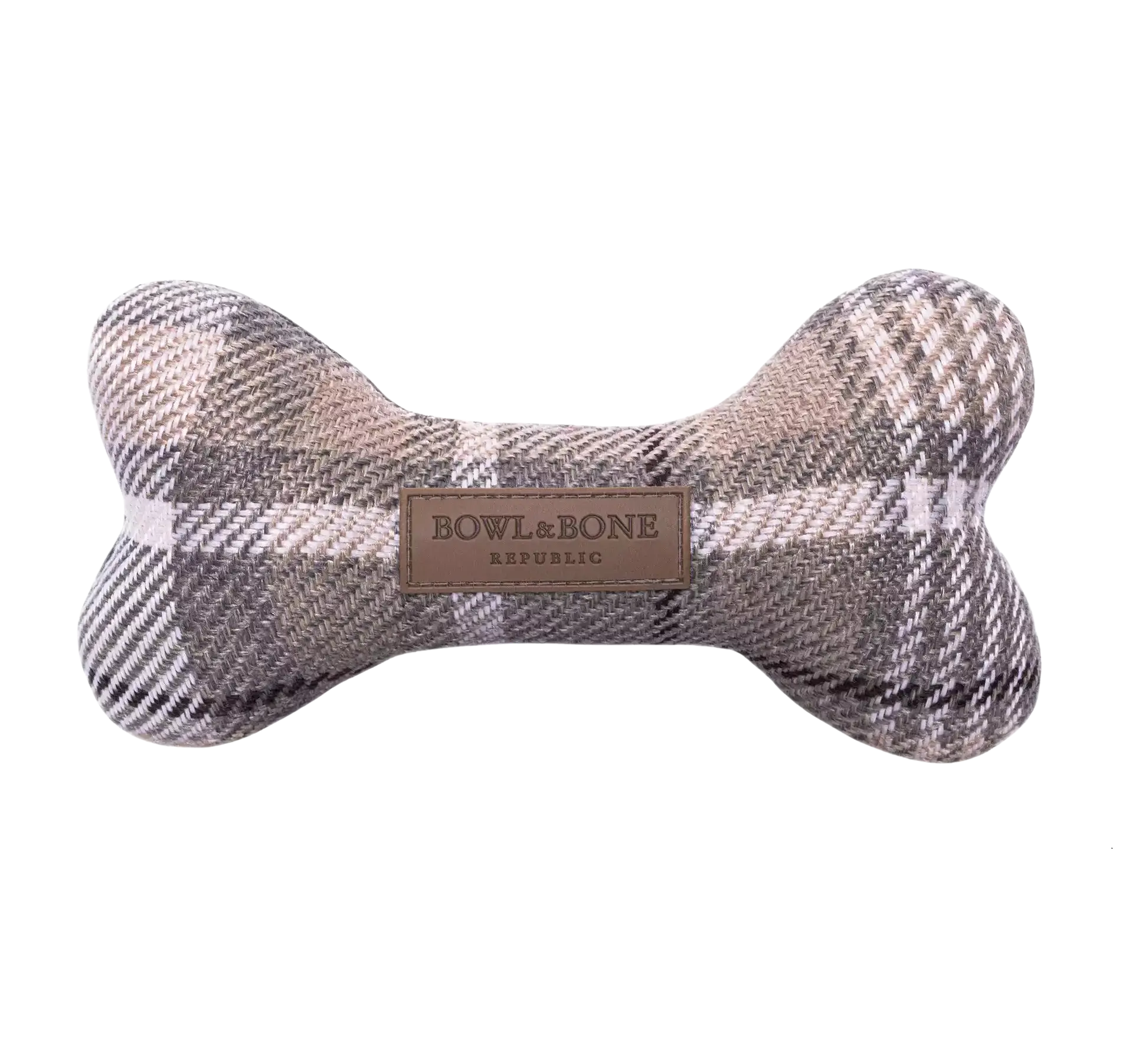 Zabawka dla psa BONE brązowa Bowl & Bone
