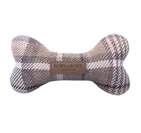 Zabawka dla psa BONE brązowa Bowl & Bone