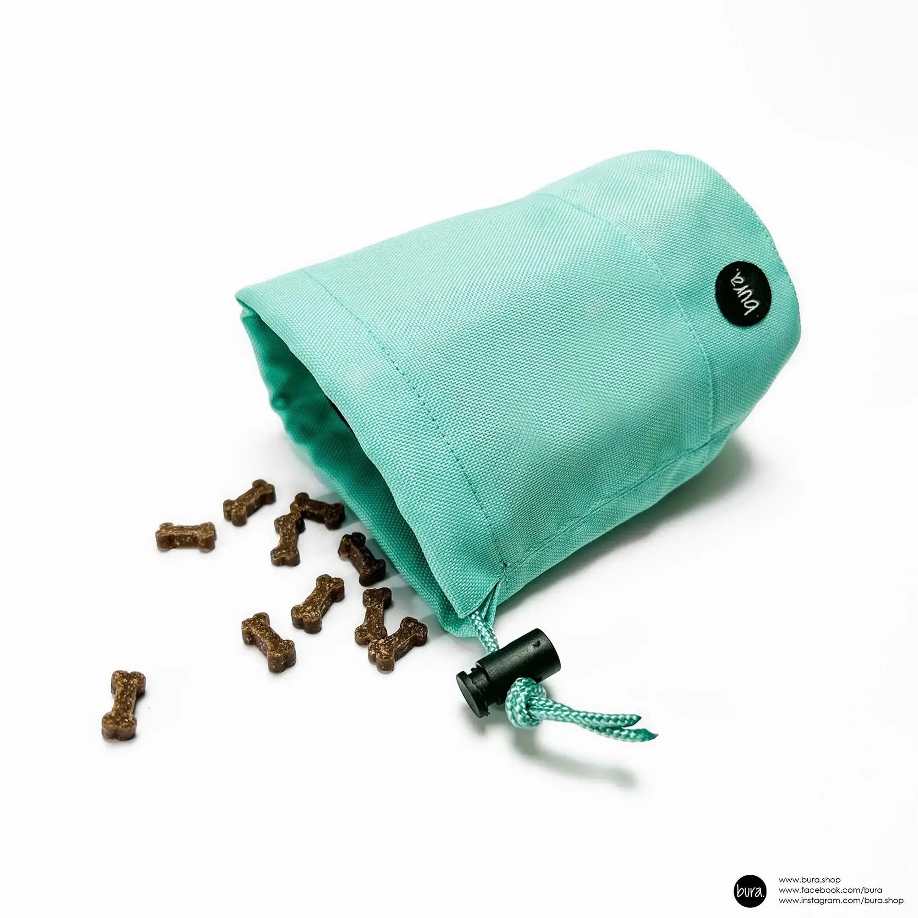 Saszetka na smaczki psia miętka / miętowy BURA