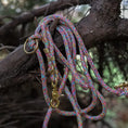 Załaduj obraz do przeglądarki galerii, Smycz miejska linowa Rainbow Power Co collar