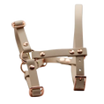 Załaduj obraz do przeglądarki galerii, Szelki z regulacją BioThane Almond Beige Co Collar
