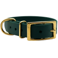 Załaduj obraz do przeglądarki galerii, Obroża na sprzączkę BioThane Forest Green Co Collar