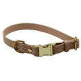Załaduj obraz do przeglądarki galerii, Obroża na klamrę BioThane Almond Beige Co Collar