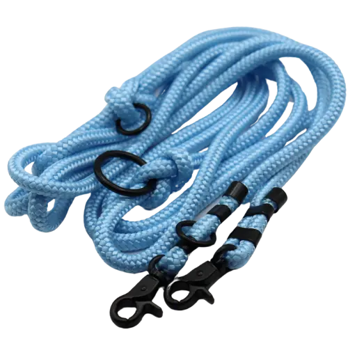 Smycz przepinana linowa Ice Blue Co collar