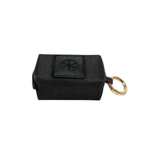 Etui na woreczki, czarny / COCO Psianel, dog in black BURA