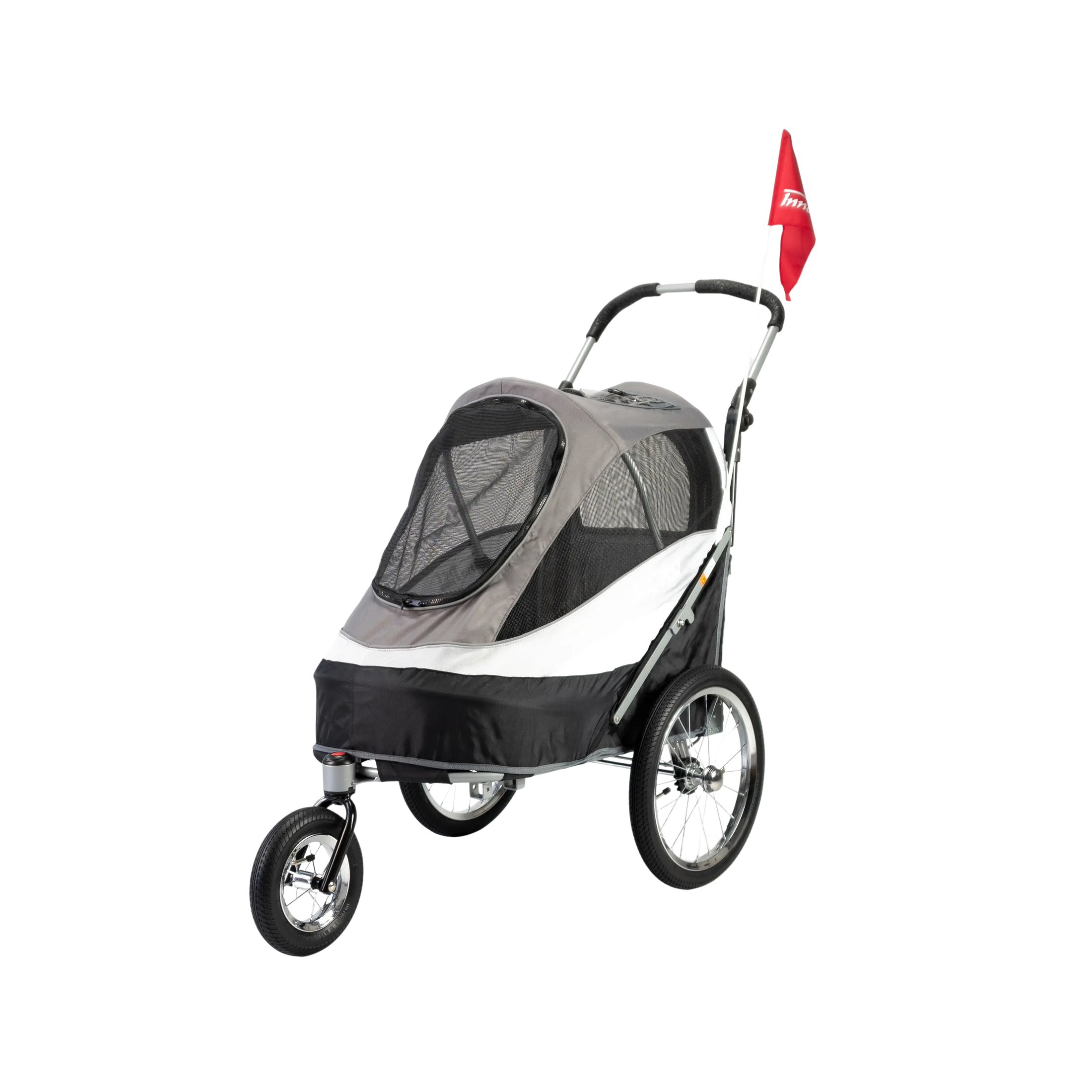 Innopet Wózek do roweru dla psa Sporty Dog Trailer Deluxe Czarny/Szary Innopet