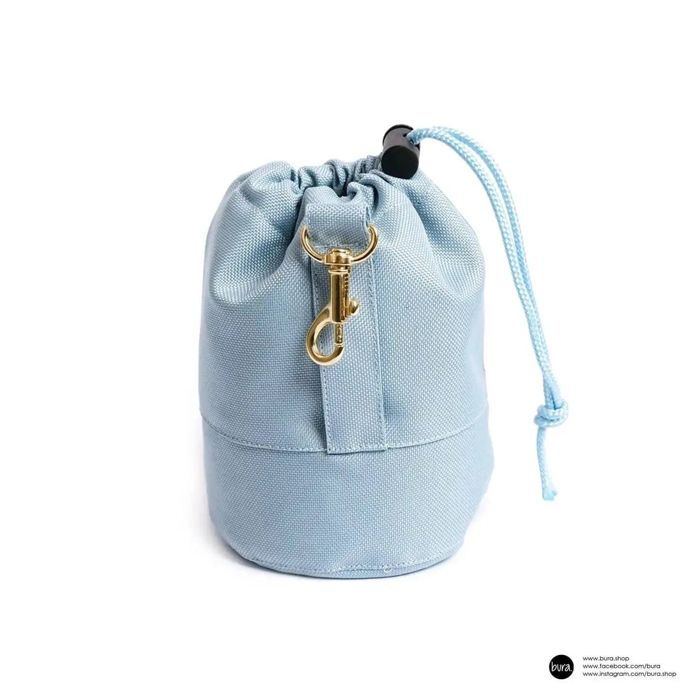 Saszetka na smaczki PUPPY blue / pastelowy niebieski BURA