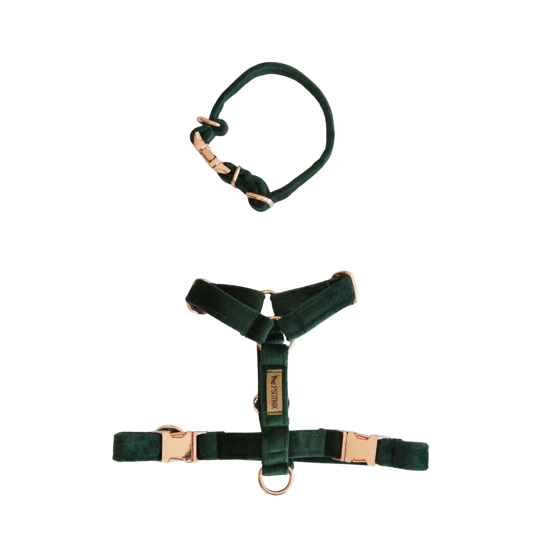 Szelki typu guard ciemnozielone Psotnik