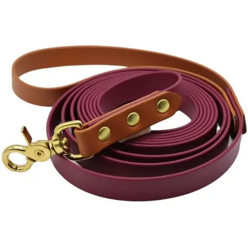 Smycz BioThane Wine Red Co Collar