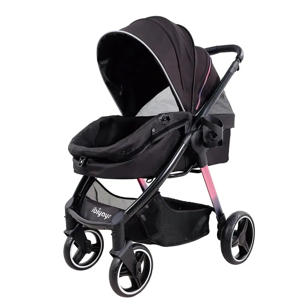 Ibiyaya Wózek Retro Luxe Prism Black Ibiyaya