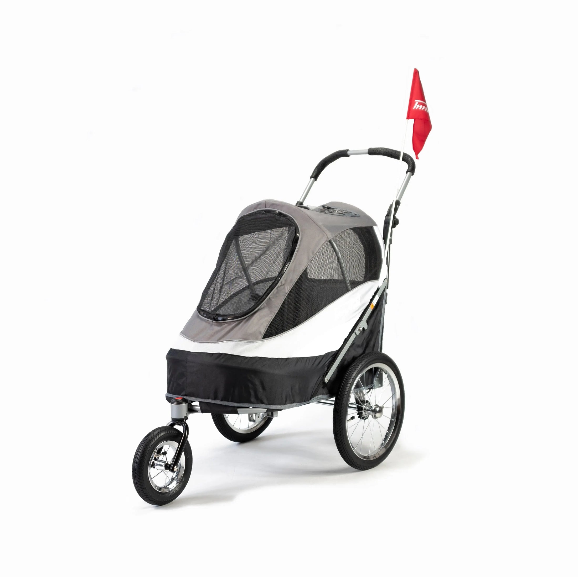 Innopet Wózek do roweru dla psa Sporty Dog Trailer Deluxe Czarny/Szary Innopet