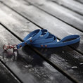 Załaduj obraz do przeglądarki galerii, Smycz BioThane Pigeon Blue Co Collar