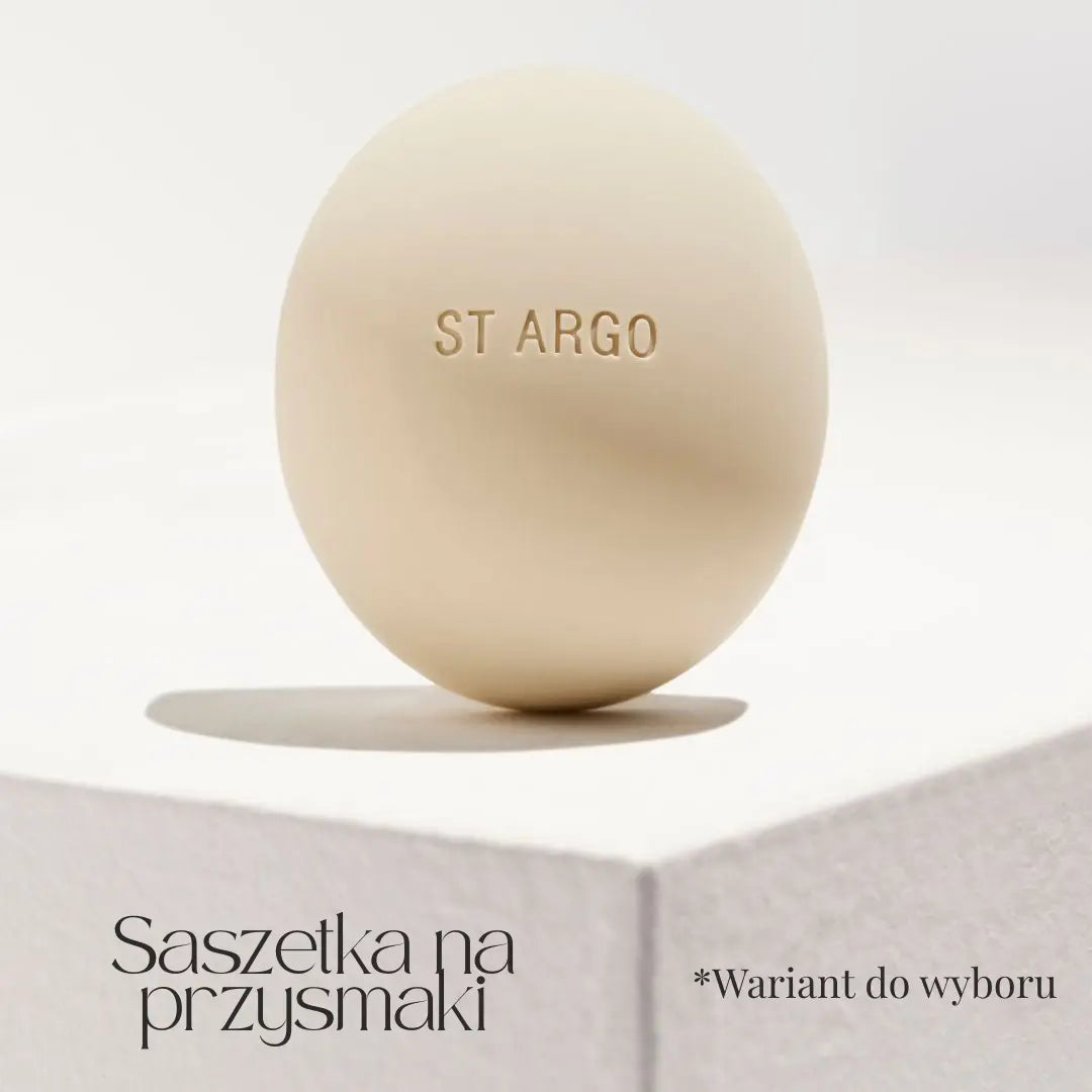 St Argo Smycz dla psa hands-free, bez użycia rąk, do biegania i spacerów, kolor kremowy St Argo. Do wyboru wariant z saszetką na przysmaki.