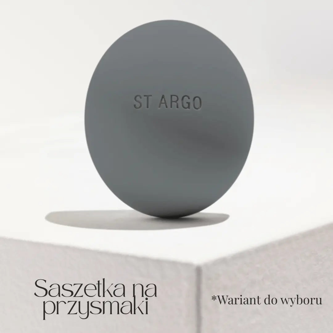 St Argo Smycz dla psa hands-free, bez użycia rąk, do biegania i spacerów, kolor szary St Argo, do wyboru wariant z saszetką na przysmaki.