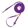 Załaduj obraz do przeglądarki galerii, Linka treningowa dla psa z taśmy HEXA, fiolet BURA