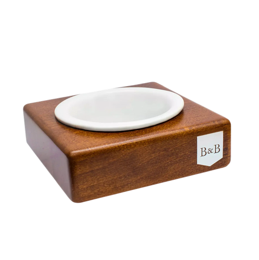 Miska dla psa SOLO CERAMIC bursztyn Bowl & Bone
