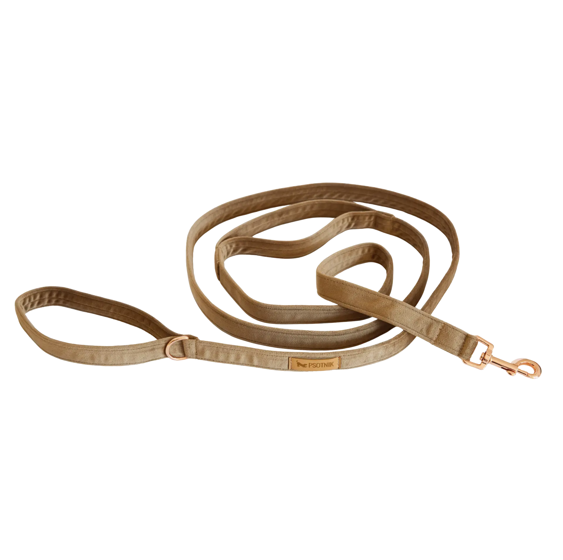 Smycz miejska Brązowy Psotnik Psotnik