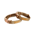 Załaduj obraz do przeglądarki galerii, Obroża z klamrą Psotnik brąz Psotnik