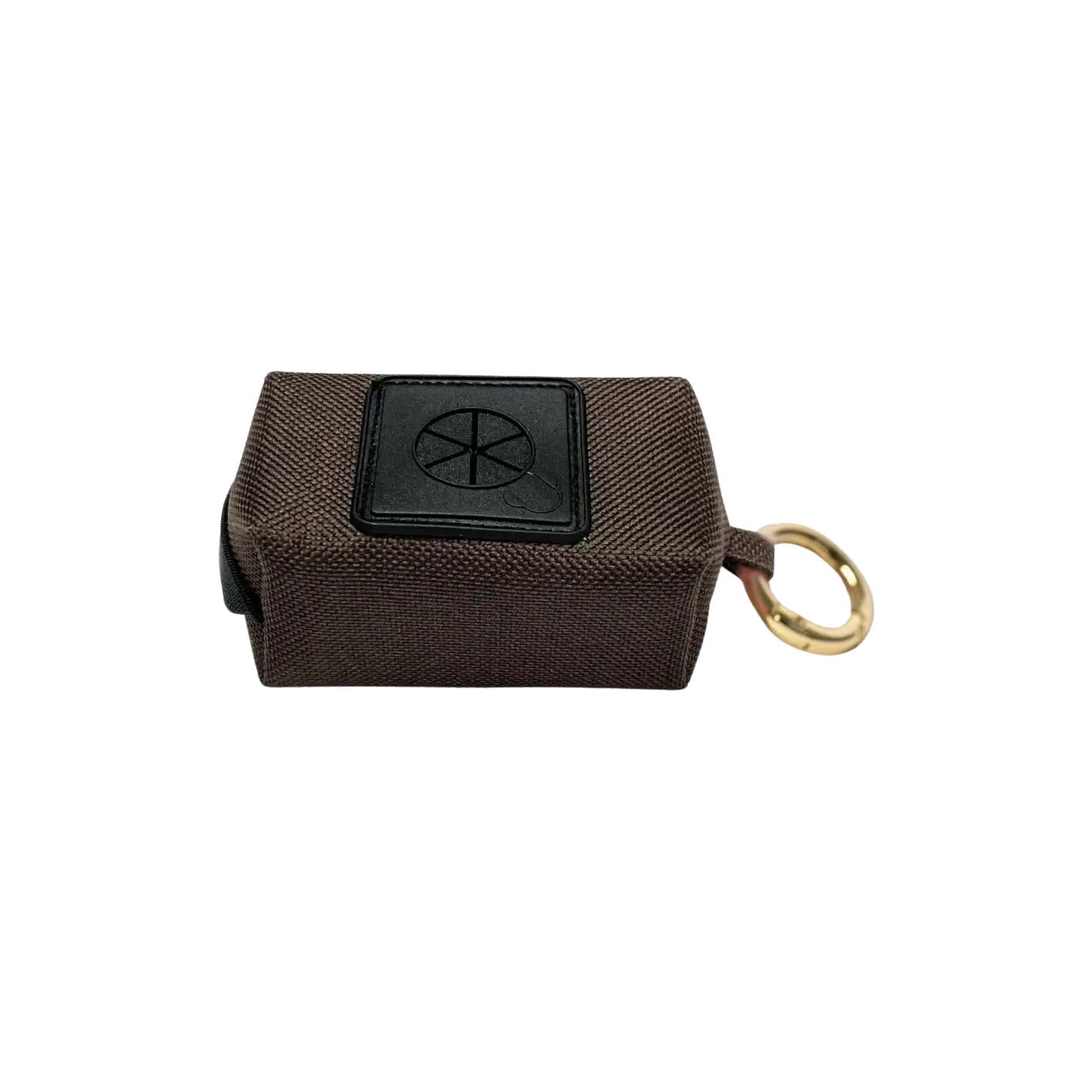 Etui na woreczki, ciemny brąz / dark chocolate... HAU good! BURA