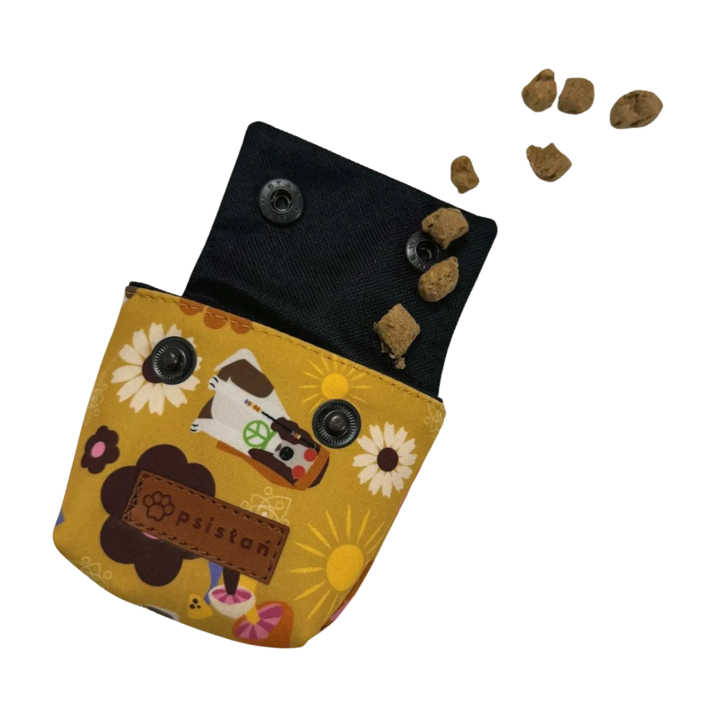 Saszetka na smaczki Miłość! Wolność! Psy! psistań