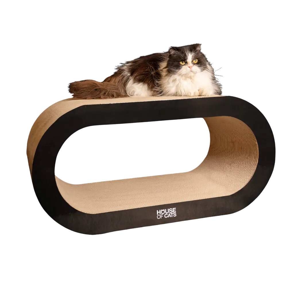 Drapak dla kota Bench Black House of Cats