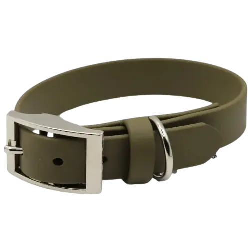 Obroża na sprzączkę BioThane Olive Drab Co Collar
