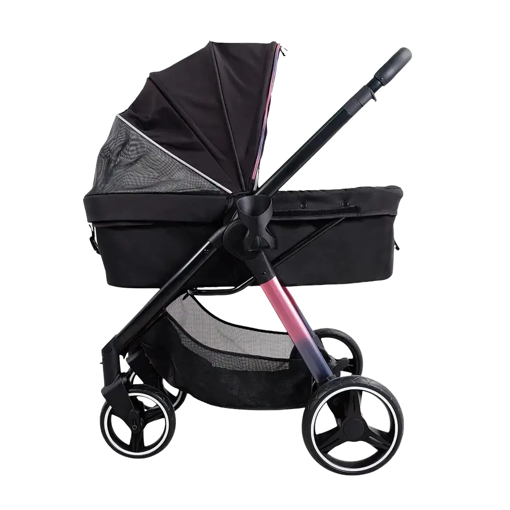 Ibiyaya Wózek Retro Luxe Prism Black Ibiyaya