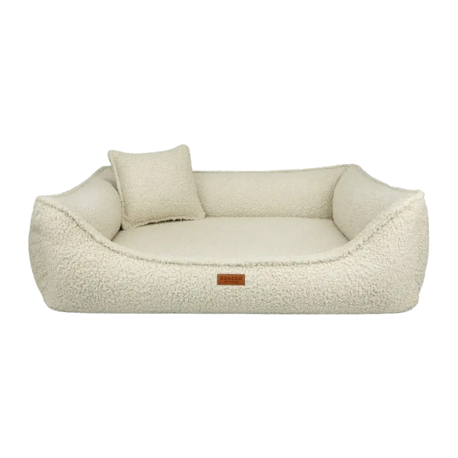 Legowisko premium dla psa i kota ortopedyczne beżowe - BELLUNO BEIGE DENZOO
