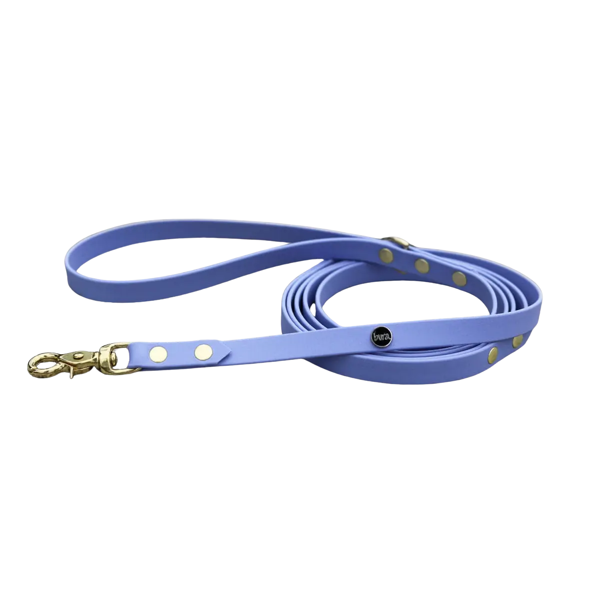 Smycz miejska z Biothane dla psa, niebiesko-lawendowy / Magic Paws BURA