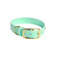 Załaduj obraz do przeglądarki galerii, Obroża na sprzączkę dla psa, miętowy / psia miętka BURA