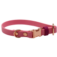 Załaduj obraz do przeglądarki galerii, Obroża na klamrę BioThane Flamingo Pink Co Collar