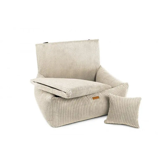Fotelik samochodowy beżowy - MILANO BEIGE DENZOO