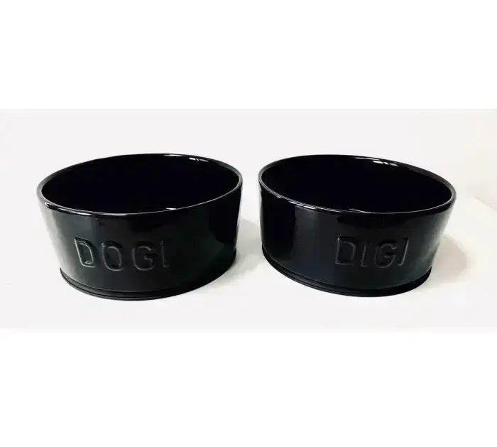Miska dla psa czarna ø 24 cm DOGIDIGI