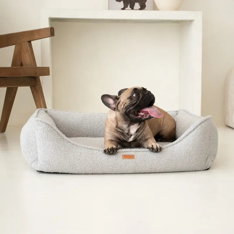 Legowisko premium dla psa i kota ortopedyczne szare - BELLUNO GREY DENZOO