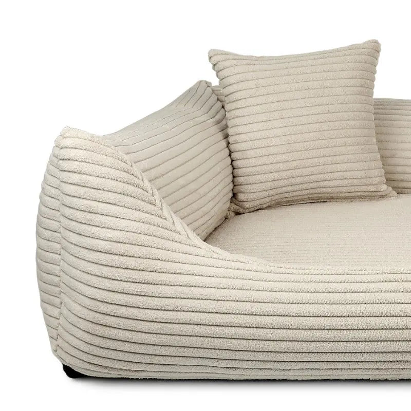 Legowisko dla psa i kota z materacem ortopedycznym beżowe - RIMINI BEIGE DENZOO