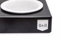 Załaduj obraz do przeglądarki galerii, Miska dla psa SOLO CERAMIC brązowa Bowl & Bone