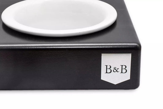 Miska dla psa SOLO CERAMIC brązowa Bowl & Bone
